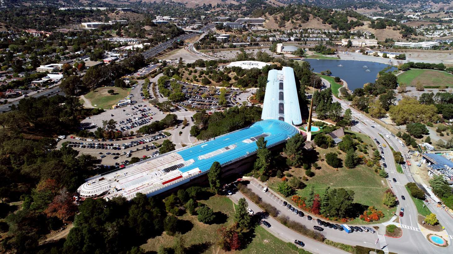 Historic Marin County Civic Center Roof Restored