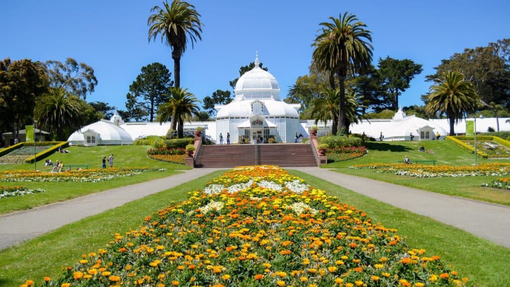 The Conservatory of Flowers is just one of Rainbow's commercial building construction projects in the San Francisco Bay Area.